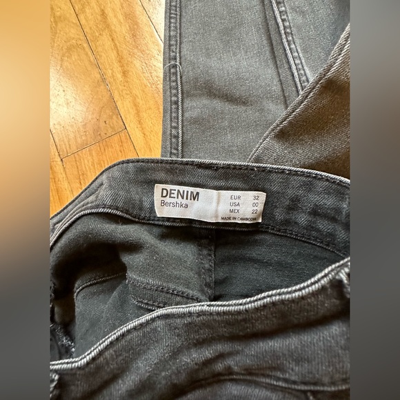 Washed/Black Denim Skinny Jeans - Picture 3 of 5